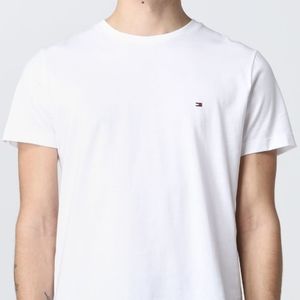 Tommy Hilfiger M crew neck white short sleeve logo Tshirt
